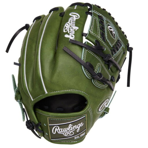 限定【日本未発売】【Rawlings(ローリングス)】硬式用グローブ HOH Military Green Limited Steer-Hide Leather PRO205-30MG 11.75 inch■Heart of Hide 投手用グラブ 200型 限定【日本未発売】【Rawlings(ローリングス)】硬式用グローブ HOH Military Green Limited Steer-Hide Leather PRO205-30MG 11.75 inch■Heart of Hide 投手用グラブ 200型