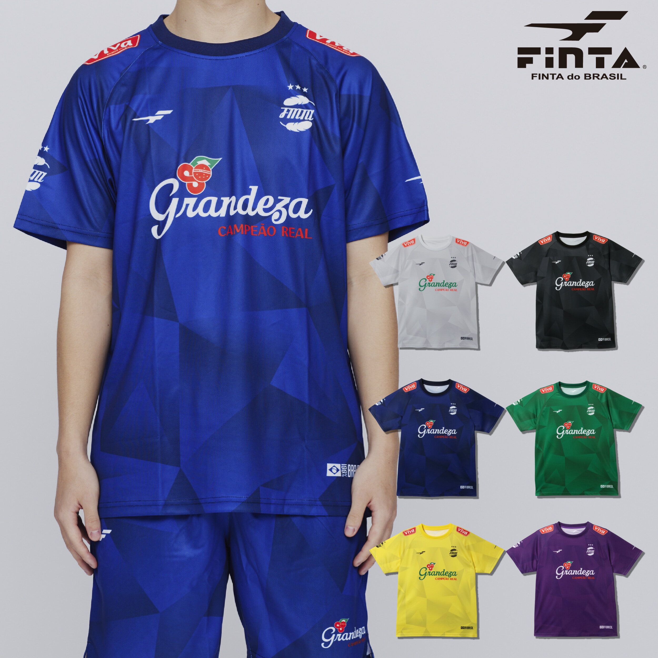 FINTA フィンタ サッカー フットサル GDZグラフィックプラシャツFT4109
