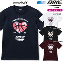 BIKE バイク バスケットボール バスケ レディス ウィメンズ LOVE&B−BALLレディスプラクティスシャツ 半袖 吸水速乾 BKE0004