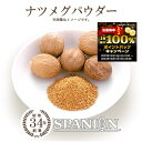 ナツメグ パウダー 100g 【メール便】（保存に便利なチャック付袋入り！）｜ナツメグパウダー 粉末 なつめぐ 業務用 スパイス カレー