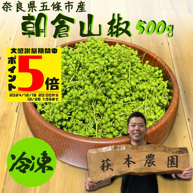 奈良県産 花山椒 約300g 山椒の花。 【公式通販】