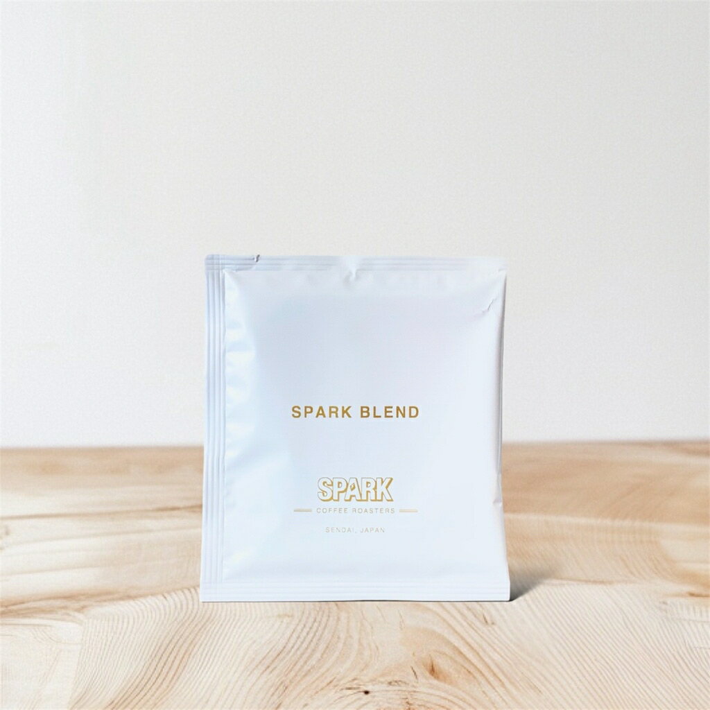 【コーヒーバッグ】 SPARK BLEND スパークブレンド ティーバッグ ドリップバッグ コーヒー豆 浅煎り ライトロースト スペシャルティコーヒー 自家焙煎 仙台のサムネイル
