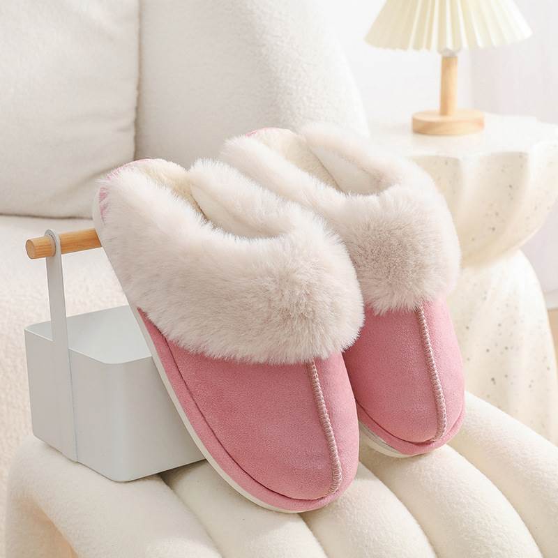 乐天商城 - レディーススリッパ ルームシューズ 防水 滑り止め もこもこ 暖かい 歩きやすい 痛くない 履きやすい 大人可愛い 大人女子 ムートン風スリッパ 室内履き 裏ボア ふわふわ 柔らか 軽量 洗える 北欧風 あったか ピンク アイボリー ベージュ グレー ダークグレー 送料無料