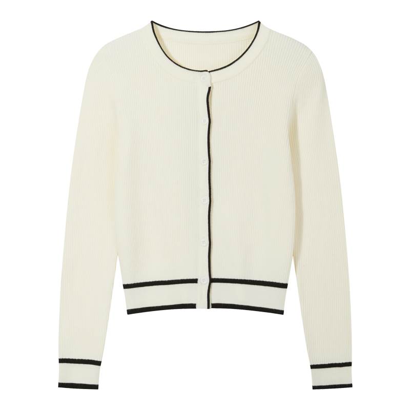 Rakuten - レディース トップス ニット カーディガン シンプル 長袖 ラウンドネック フェミニン ボタン かわいい 大人可愛い きれいめ カジュアル 上品 おしゃれ かっこいい こなれ感 ラフ マニッシュ ガーリー ルーズ 個性的 抜け感 ラブリー キュート カレッジ風 学生風
