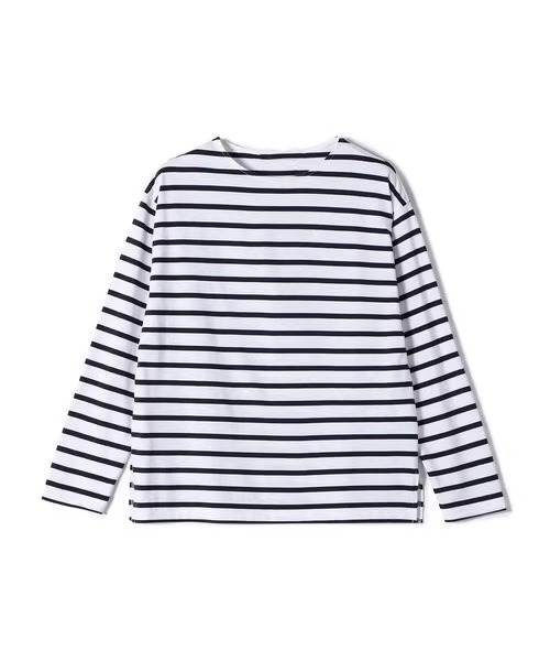 樂天商城 - トップス カットソー Tシャツ ロングTシャツ 長袖 クルーネック プルオーバー ミディアム丈 サイドスリット 可愛いかわいい 大人可愛い きれいめ シンプル 上品 おしゃれ かっこいい カジュアル こなれ感 個性的 主役級 存在感 抜け感 春 夏 ベーシック ナチュラル