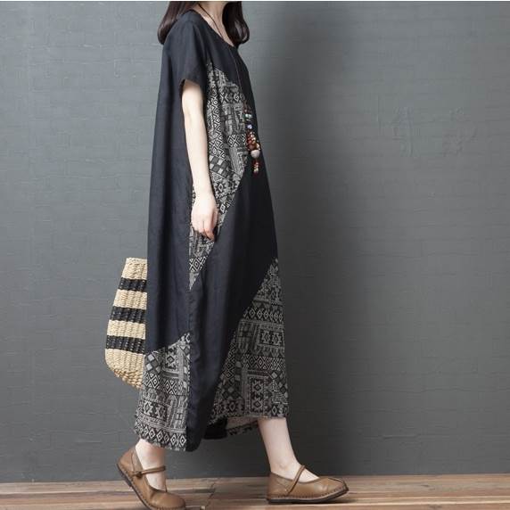 ワンピース ロングワンピース 半袖ラウンドネック プルオーバー ポケット アシンメトリー かわいい 大人可愛い きれいめ シンプル 上品 おしゃれ カジュアル こなれ感 個性的 ラフ 主役級 存在感 抜け感 春 夏 ベーシック ナチュラル クール 女性用 レディース ママ