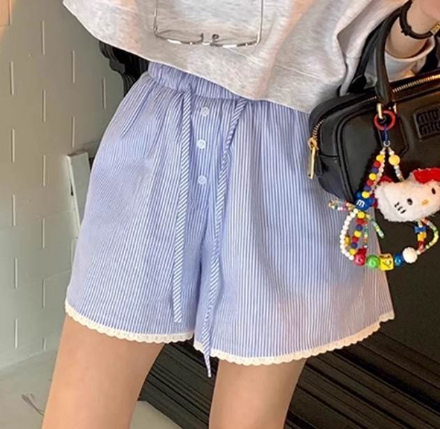 Rakuten - レディース パンツ ショート ヴィンテージ かわいい 大人可愛い シンプル カジュアル こなれ感 ラフ ヴィンテージ ラブリー キュート 都会的 ラグジュアリー クラシカル カレッジ風 学生風 ベーシック アメリカン カントリー アクティブ ロマンティック ナチュラル
