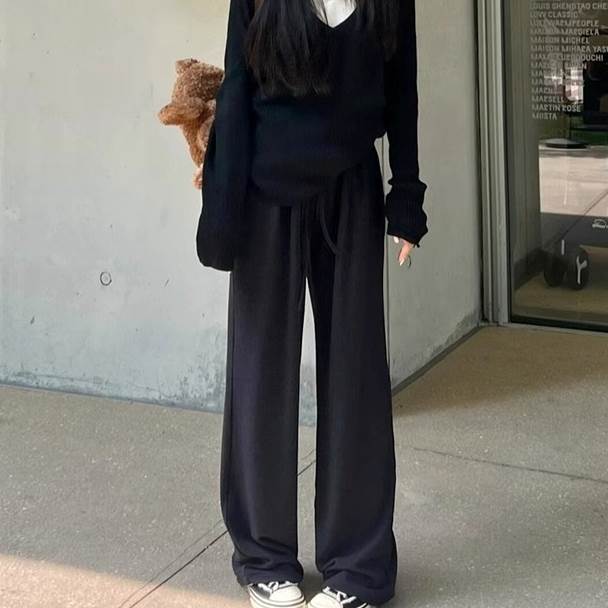 Rakuten - ボトムス パンツ ズボン ロングパンツ カジュアルパンツ ウエストゴム 部屋着 ルームウエア 可愛い かわいい 大人可愛い きれいめ シンプル 上品 おしゃれ カジュアル こなれ感 個性的 主役級 存在感 ラフ ルーズ 抜け感 オールシーズン ベーシック ナチュラル