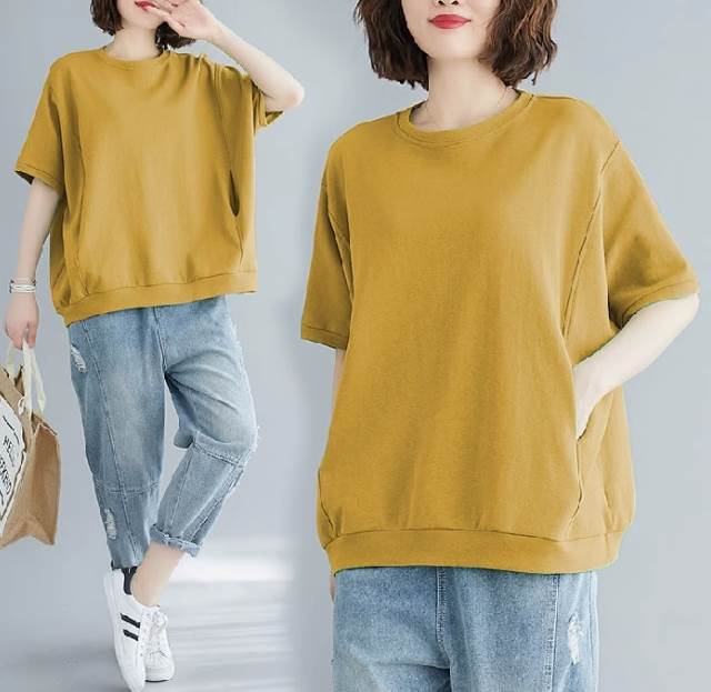Rakuten - レディース トップス 半袖 きれいめ シンプル カジュアル 上品 おしゃれ かっこいい レトロ アジアン エスニック エキゾチック こなれ感 ラフ メンズライク マニッシュ ボーイッシュ スポーティー ガーリー ルーズ 個性的 クール モード系 エレガント モダン 主役級