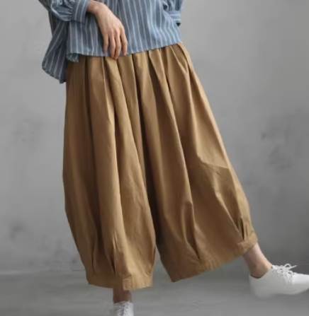 Rakuten - レディース パンツ ボトムス リラックス 上品 おしゃれ かっこいい レトロ アジアン エスニック エキゾチック ラフ メンズライク マニッシュ ボーイッシュ スポーティー ガーリー ルーズ 個性的 クール モード系 エレガント モダン 主役級 存在感 フォーマル とろみ感