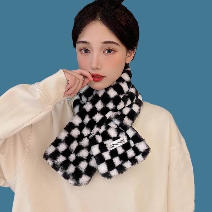 樂天商城 - マフラー ファッション小物 小物 かわいい 大人可愛い きれいめ シンプル カジュアル 大人 上品 おしゃれ かっこいい レトロ 大人可愛い 大人女子 こなれ感 個性的 主役級 存在感 ベーシック ナチュラル クール メンズライク チェック柄 レディース メンズ 女性用 ママ
