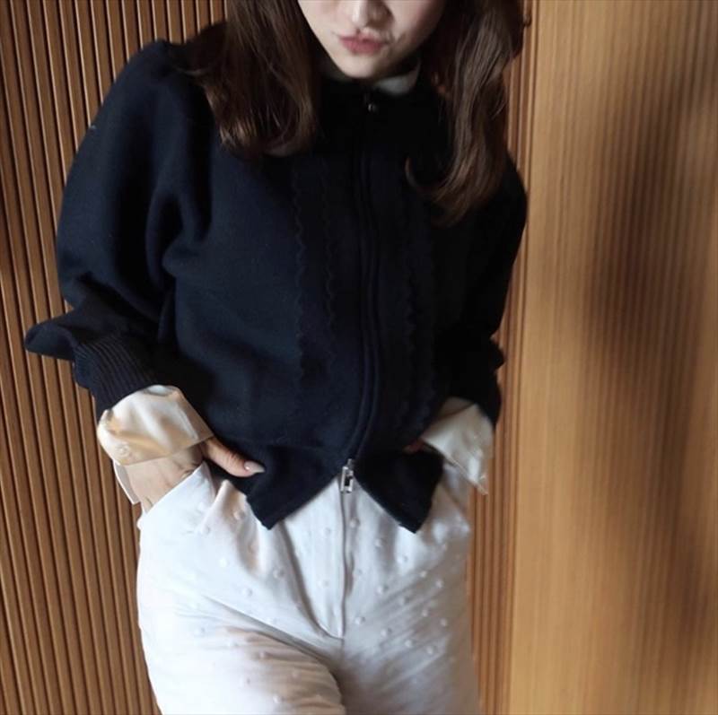 レディース トップス ブラウス カットソー ニット セーター デート カーディガン ミディアム丈 袖あり ..