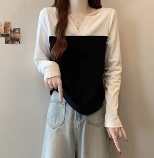 レディース トップス ロンT かわいい 大人可愛い シンプル カジュアル 上品 おしゃれ かっこいい こなれ感 ラフ メンズライク ボーイッシュ スポーティー ガーリー クール モード系 エレガント モダン 主役級 存在感 フォーマル とろみ感 抜け感 浴衣風 かっちり