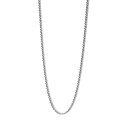 Sterling silver 925 Oval Link Chain Necklace 【50cm】あずきチェーン ネックレス シルバーアクセサリー 細め 華奢 メンズ レディース 金属アレルギー