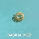 SASKIA DIEZ サスキアディツ GOLD MESH EARCUFF No1 直径17mm ゴールド メッシュ イヤーカフ レディース メンズ 片耳用 小さめ 金属アレルギー対応