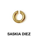 SASKIA DIEZ サスキアディツ GOLD BOLD EARCUFF ゴールド ボールド イヤーカフ ゴールド レディース メンズ 大ぶり 片耳用 金属アレルギー対応