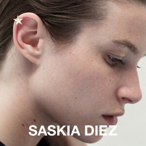 【再入荷】SASKIA DIEZ サスキアディーツ サスキアディツ STAR EARCUFF シルバー スター イヤーカフ 銀色 星 レディース メンズ 片耳用 金属アレルギー対応