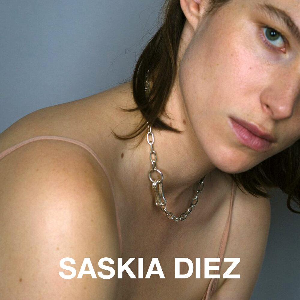 SASKIA DIEZ サスキアディツ GIRLFRIEND NECKLACE ガールフレンドネックレス 385mm 925 Sterling Silver レディース ネックレス