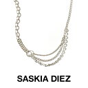 SASKIA DIEZ サスキアディツ SILVER MIXMATCH LONG NECKLACE NO3 シルバーミックスマッチロングネックレス 925 St...