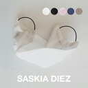 『50%OFFクーポン発行中』SASKIA DIEZ サスキアディツ COTTON MASK コットン マスク ファッション 綿 洗える おしゃれ 大きめ 白 ...