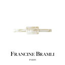 FRANCINE BRAMLI PARIS フランシーヌ ブラムリ パリ Barrettes 114 Alyne Ivoire Nacre ヘアクリップ バレッ...