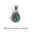 ERICKA NICOLAS BEGAY å ˥饹 ӥ sonoran turquoise pendant top Υ  ڥȥȥå ʥХ² ŷ С ǥ󥸥奨꡼  ǥ ѥȡ 礭