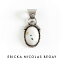 ERICKA NICOLAS BEGAY å ˥饹 ӥ white buffalo pendant top ۥ磻 Хåե ڥȥȥå ʥХ² ŷ С ǥ󥸥奨꡼  ǥ ѥȡ 礭