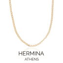 楽天Sparkle 楽天市場店HERMINA ATHENS ヘルミーナ アセン STYLELOVE CHAIN スタイルラブ チェーン ネックレス ゴールド 50cm ギリシャ だけ のみ