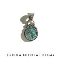 ERICKA NICOLAS BEGAY エリッカ ニコラス ビゲイ sonoran turquoise pendant top ソノラン ターコイズ ペンダン...