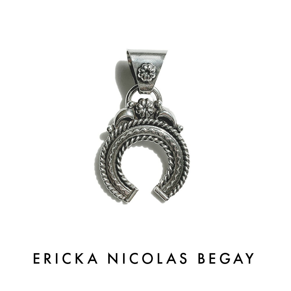 ERICKA NICOLAS BEGAY エリッカ ニコラス ビゲイ naja 42 pendant top ナジャ ペンダントトップ ナバホ族 天然石 シルバ...