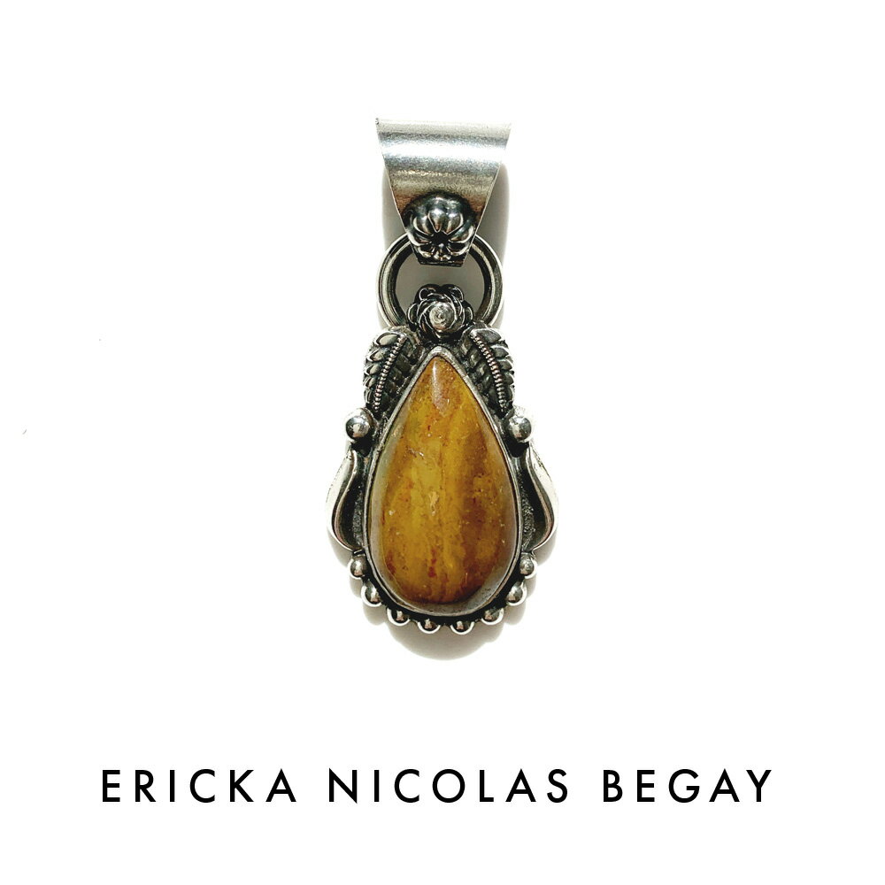 ERICKA NICOLAS BEGAY å ˥饹 ӥ 04 Ocean Jasper Pendant Top  㥹ѡ ڥ...