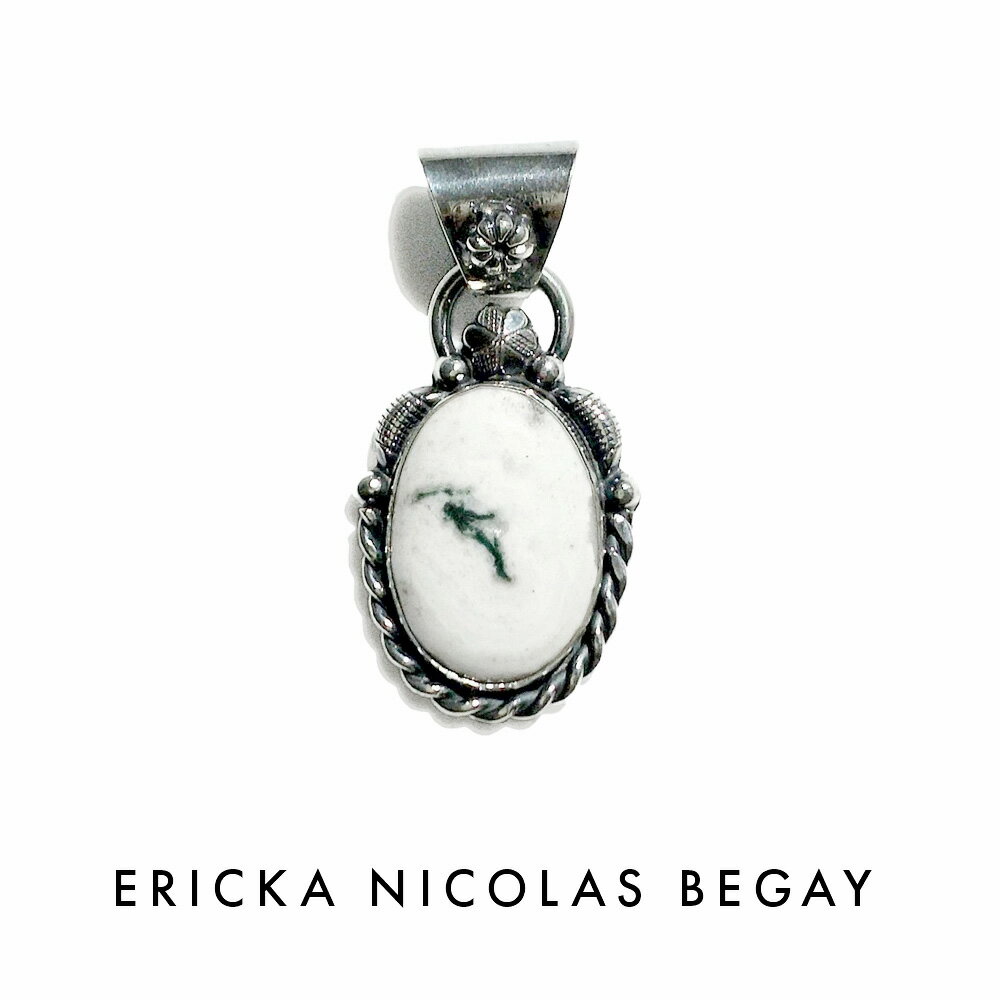 ERICKA NICOLAS BEGAY エリッカ ニコラス ビゲイ 01 Solar Quautz Pendant Top ソーラークォーツ ペンダントトップ...