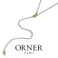 ORNER オルネー Gothic 103X Silver/Verme Necklace 56cm 78cm ゴシック シルバー ヴェルメイユ ネックレス