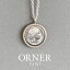 ORNER ͡ Antic Grey Cameo Silver Necklace 49cm ƥ 졼 ᥪ С ͥå쥹 ǥ