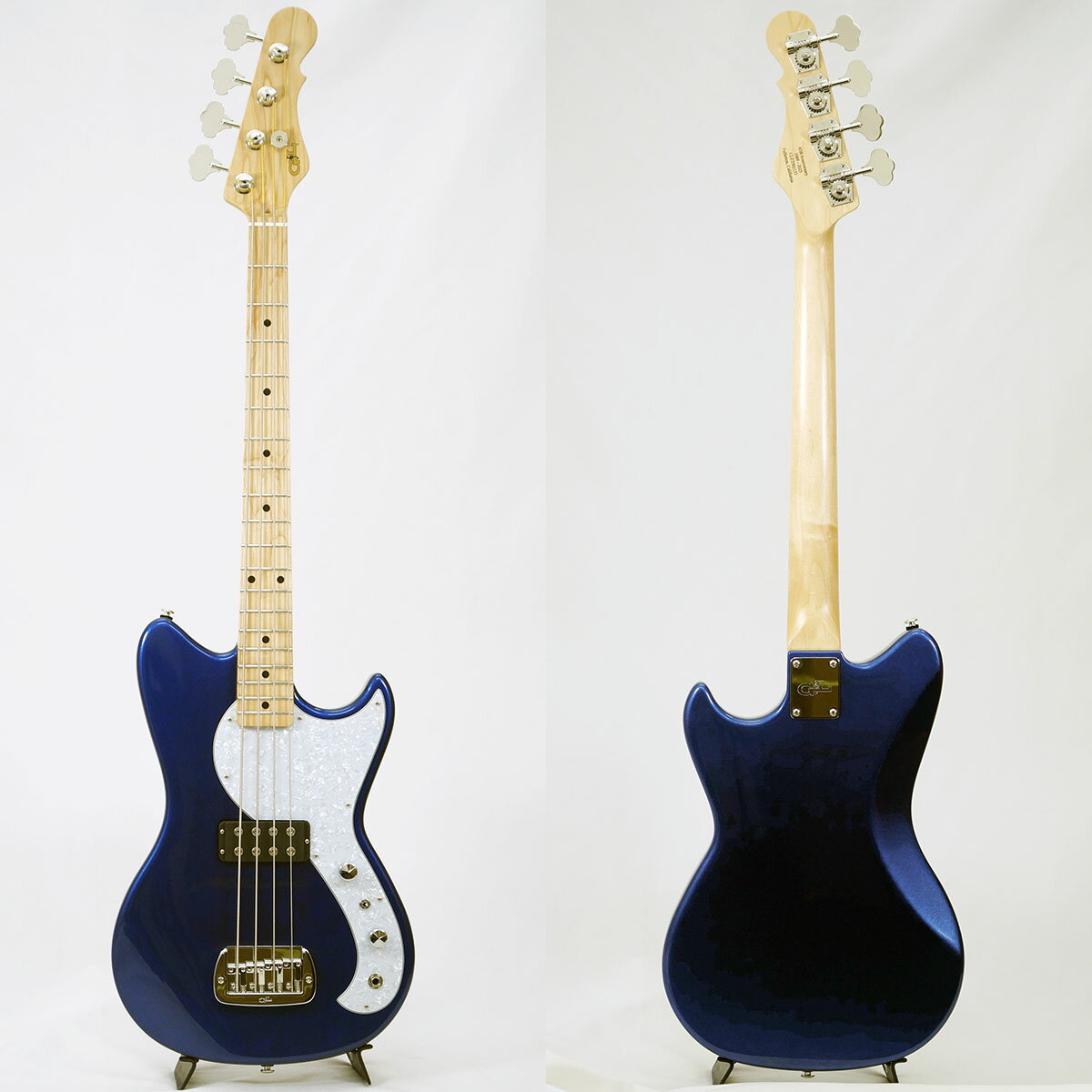 G&L USA 45th Anniversary Limited Edition Fallout Bass (Sapphire Blue Metallic...