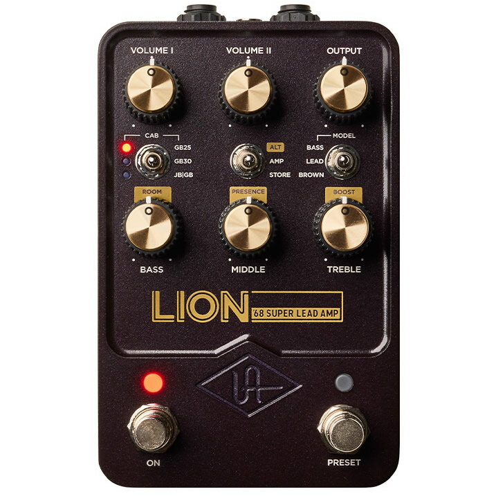 Universal Audio UAFX Lion '68 Super Lead Amp  ˥С ǥ 饤 ե...