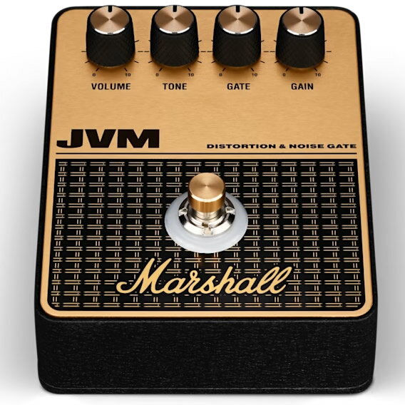 Marshall JVM Overdrive Pedal [DISTORTION & NOISE GATE] 【 マーシャル ペダル エフェクター オーバードライブ ディストーション 】