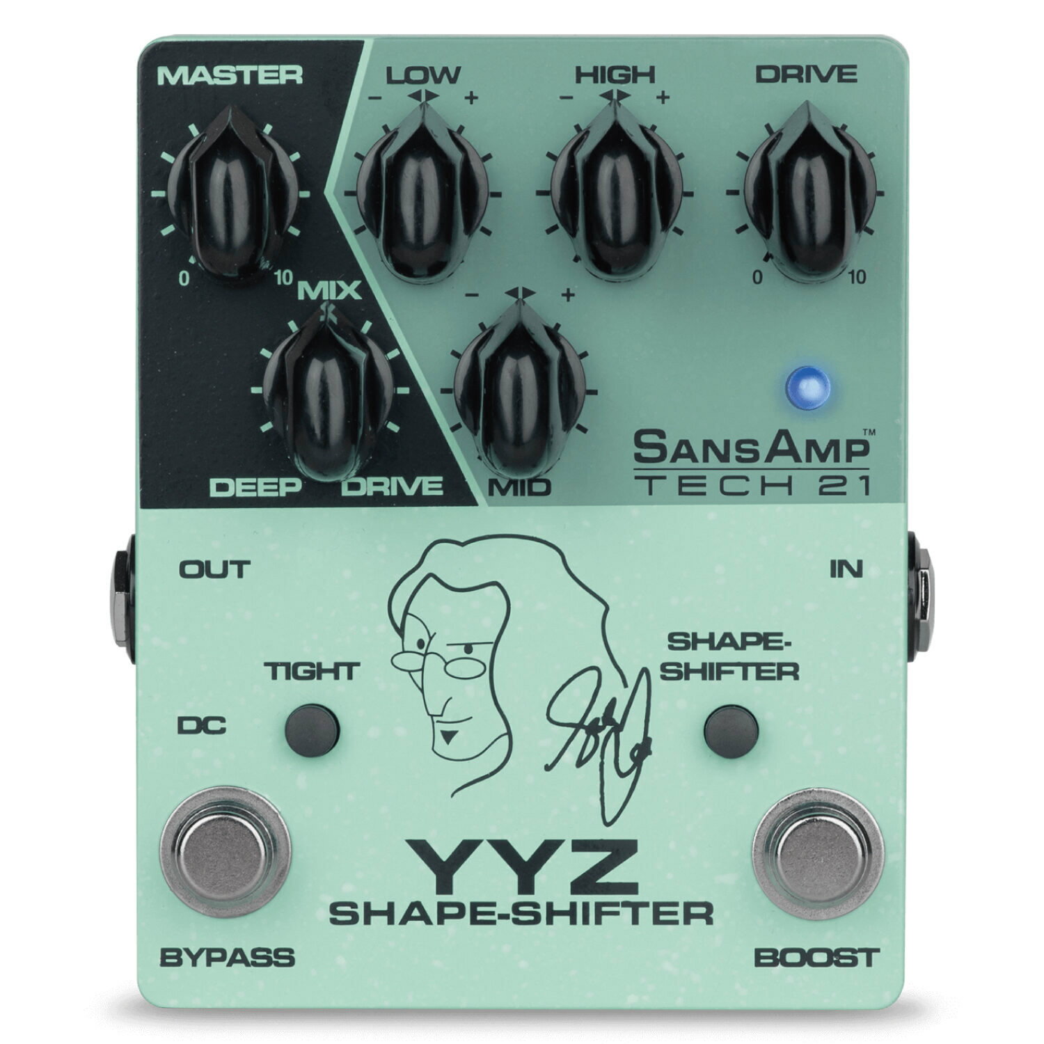 TECH21 SansAmp YYZ SHAPE-SHIFTER [Geddy Lee Signature] ƥå21 󥺥 ...