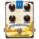 Supercool Pedals ’77 Fuzz Blender 【 スーパークール ペダル 1977 ファズ ブレンダー ファズ カナダ製 エフェクター ペダル 】