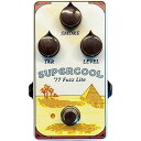 Supercool Pedals ’77 Fuzz Lite 【 スーパークール ペダル 1977 ファズ ライト ファズ カナダ製 エフェクター ペダル 】