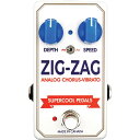 Supercool Pedals ZIG-ZAG Analog Chorus-Vibrato 【 スーパークール ペダル ジグザグ コーラス ビブラート カナダ製 エフェクター ペダル 】