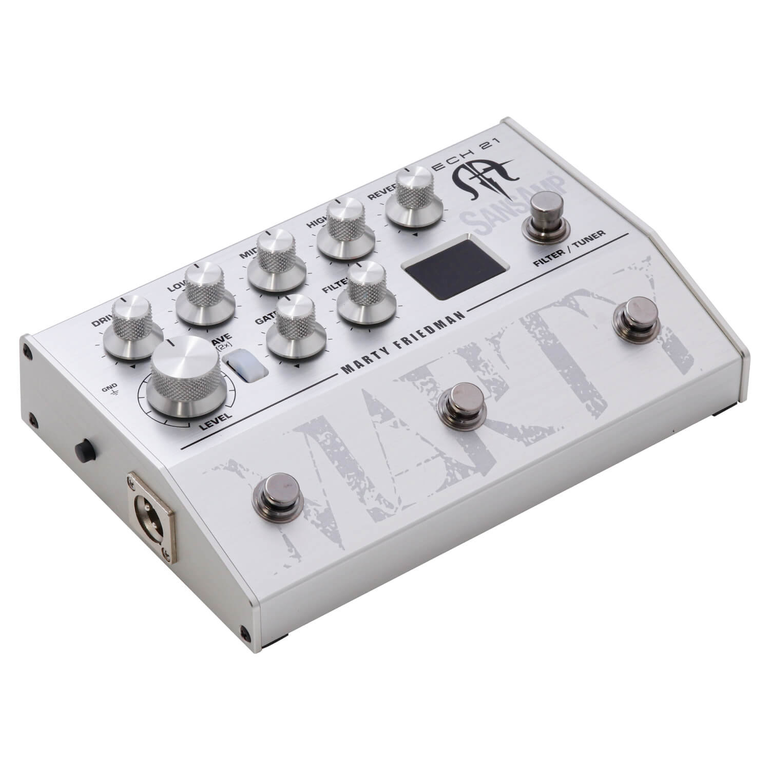 TECH21 Marty Friedman Signature SansAmp MF1【 テック21 マーティー フリードマン シグネチャー サンズアンプ ペダル 】