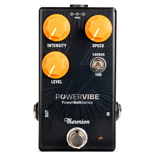 Chorus - Thermion PowerVibe【 サーミオン パワーヴァイブ Uni-Vibeサウンド コーラス ヴィブラート スペイン製 エフェクター ペダル 】