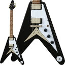 Epiphone Flying V (Ebony)【 エピフォン FV フライングV エボニー ブラック エレキギター 】