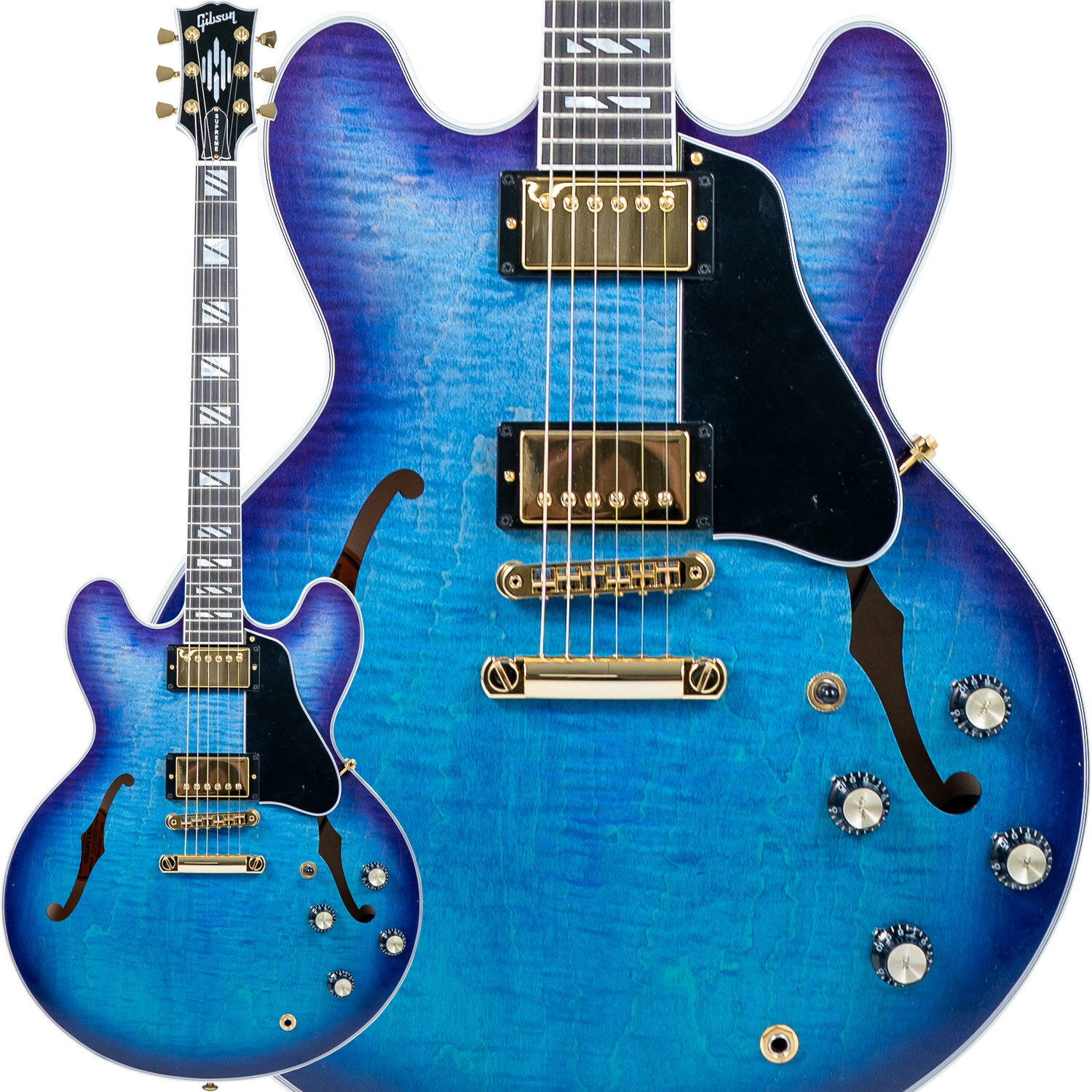 Gibson ES Supreme (Blueberry Burst)  ֥ ES ץ꡼ ߥ ֥롼٥꡼С ...