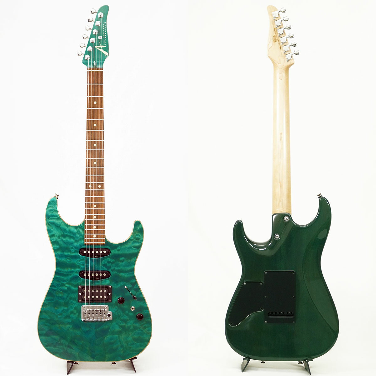 Tom Anderson Drop Top Bora Bora Blue with Binding [USED] 【 中古品 トム アンダーソン ドロップ トップ ボラボラブルー エレキギター 】