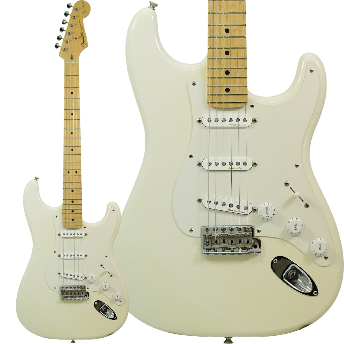 Fender USA Eric Clapton Stratocaster (Olympic White) [USED]【 中古品 フェンダー 2001年製 エリック クラプトン シグネイチャー ストラトキャスター オリンピック ホワイト エレキギター 】（1枚目）