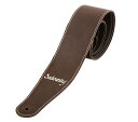 Sadowsky MetroLine Leather Bass Strap 本革ベースストラップ(ブラウン/シルバーエンボス)