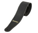 Sadowsky MetroLine Leather Bass Strap 本革ベースストラップ(ブラック/ゴールドエンボス)