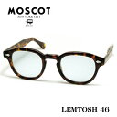 MOSCOT モスコット LEMTOSH レムトッシュ メガネ サングラス サイズ 46 TORT グリーンレンズ(4)